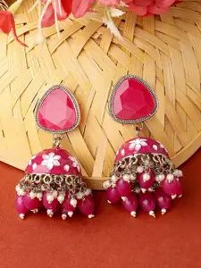 Zaveri Pearls Contemporary Jhumkas Earrings
