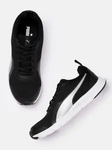 Puma Men Black Whisk Running Shoes