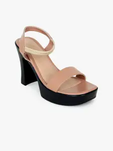 Glitzy Galz Solid Block Heels