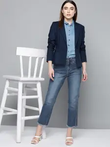 Chemistry Women Straight Fit High-Rise Light Fade Stretchable Jeans