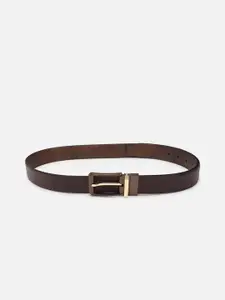 Louis Philippe Men Textured Leather Formal Belt