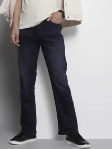 The Indian Garage Co Men Bootcut Light Fade Stretchable Jeans