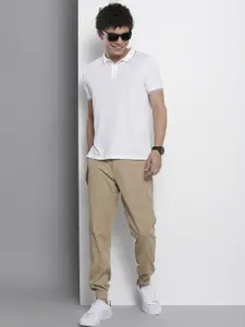 The Indian Garage Co Men Slim Fit Joggers Trousers