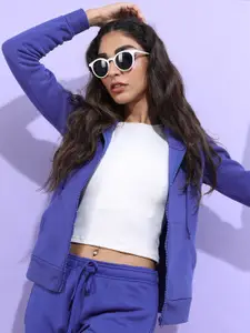 Tokyo Talkies Women Hooded Sweatshirt