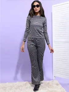 Tokyo Talkies  Crop Top & Trousers Co-Ords