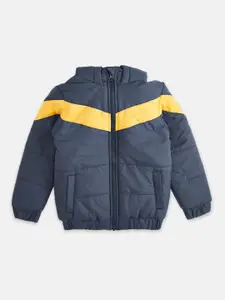 Pantaloons Junior Boys Colourblocked Bomber Jacket