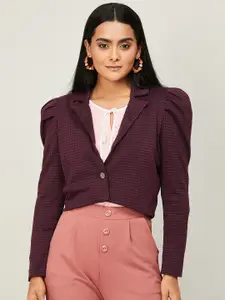 CODE by Lifestyle Women Checked Shrug