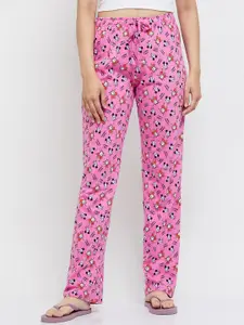 max Women Printed Elasticated Pure Cotton Lounge Pants