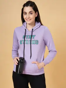 Ajile by Pantaloons Women Purple Printed Sweatshirt