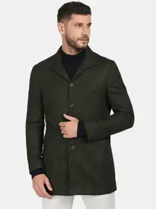 Blackberrys Men Textured Single Breasted Slim Fit Blazer
