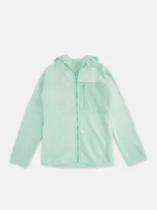 Pantaloons Junior Girls Hooded Cotton Sweatshirt