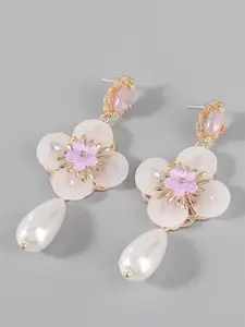 AVANT-GARDE PARIS Floral Drop Earrings