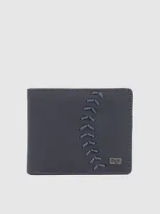 Baggit Men Embroidered Two Fold Wallet