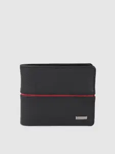 Baggit Men Black Solid Two Fold Wallet