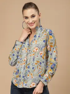 KASSUALLY Women Floral Printed Casual Shirt