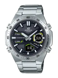 CASIO Men Stainless Steel Bracelet Style Analogue and Digital Watch ED550 EFV-C110D-1A3VDF