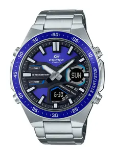 CASIO Men Stainless Steel Bracelet Style Analogue & Digital Watch ED552 EFV-C110D-2AVDF