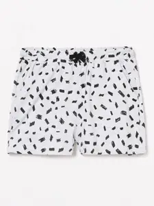 Fame Forever by Lifestyle Girls Grey Printed Shorts