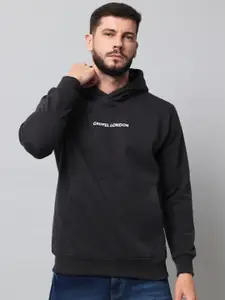 GRIFFEL Men Peach-Coloured Printed Sweatshirt