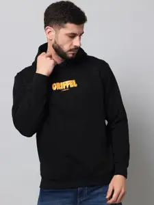 GRIFFEL Men Black Sweatshirt