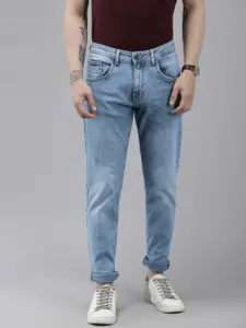 VAN HEUSEN DENIM LABS Men Super Skinny Fit Heavy Fade Stretchable Jeans