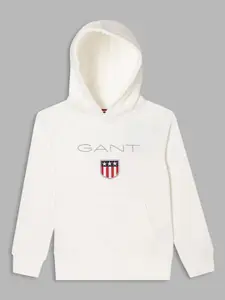 GANT Boys White Sweatshirt
