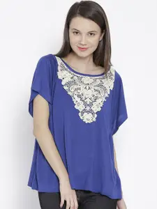 Sera Women Solid Round Neck Top