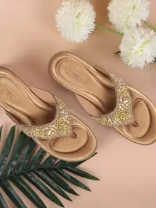 Metro Women Ethnic Open Toe Flats