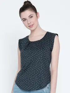 Sera Women Floral Printed Round Neck Top