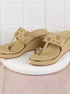 Mochi Embellished Wedge Heel Sandals