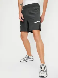 max Men Colourblocked Sports Shorts