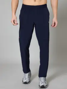 TURNFIT Men Regular Fit Mid-Rise Running Track Pants