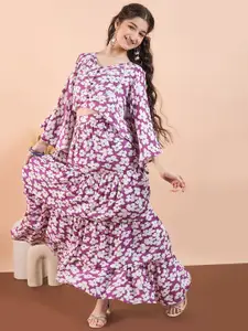 Stylo Bug Girls Printed Ready to Wear Lehenga Choli