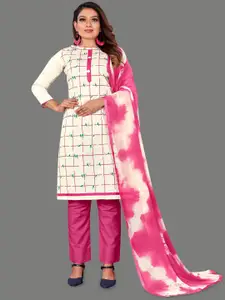 JULEE Printed Pure Cotton Unstitched Dress Material