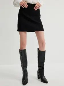 Koton Acrylic Straight Mini Skirts