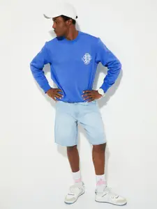 max URB_N Men Placement Printed Sweatshirt