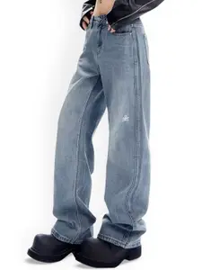 LULU & SKY Women Boyfriend Fit Low-Rise Jeans