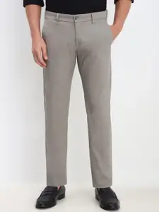 Allen Solly Men Mid-Rise Slim Fit Trousers