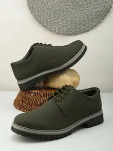 The Roadster Lifestyle Co Men Synthetic Leather Derbys Casual Shoes