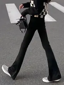 LULU & SKY Women Bootcut High-Rise Jeans