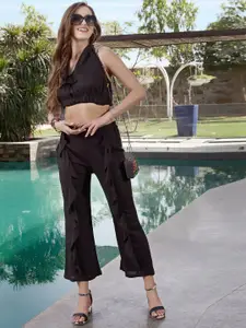 Sera Sleeveless Top and Trousers Co-Ord Set