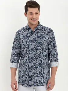 Allen Solly Men Slim Fit Floral Opaque Printed Casual Shirt