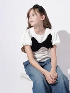 Vero Moda Girls Solid Round Neck Top