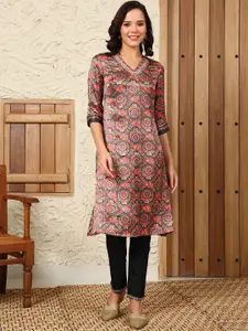 W Women Printed Kurta