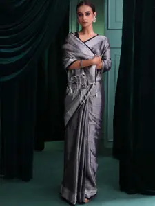 Indethnic Zari Jamdani Saree