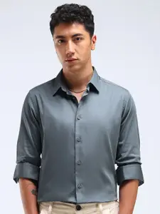 Flying Machine Men Slim Fit Opaque Casual Shirt