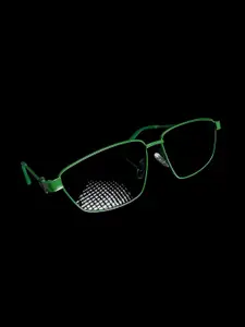 HAUTE SAUCE by  Campus Sutra HAUTE SAUCE by Campus Sutra Women Rectangle Sunglasses with Polarised Lens AW24_HSSG2597