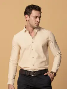 Berkshire Men Comfort Slim Fit Opaque Formal Shirt