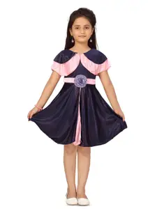 BAESD Peter Pan Collar Fit & Flare Dress