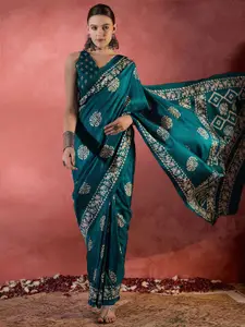 Saree mall Ethnic Motifs Bagru Sarees